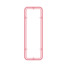 Objects Wall Mirrors Nimbus Mirror Rectangle Craft Design Svg File, Free Vectors File